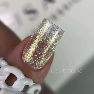 SALE Гель для наращивания SAGA Liquid gel №42 15 мл (2000995395738) - Фото №2