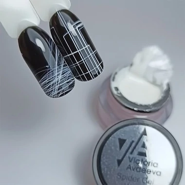 Гель-паутинка Victoria Avdeeva Spider Gel белый 8г (21111266) - Фото №2