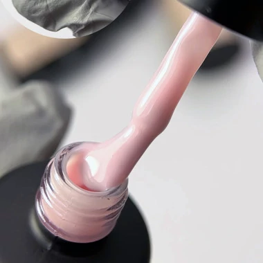Гель для ногтей MOLEKULA Euro Fiber Gel Orchid Ice (холодная орхидея) 12 мл (FG1212) - Фото №2