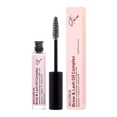 Комплекс для ухода и роста бровей и ресниц HOLLYSKIN Brow&Lash Oil Complex 9 мл (0036h) - Фото №2