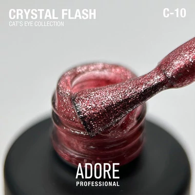 Гель-лак ADORE Cat’s Eye C-10 красный рубин 8 мл (5906935706923) - Фото №2