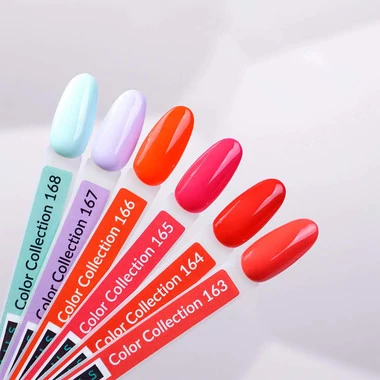 Гель-лак Kira Nails №164 винно-червоний 6 мл (979164) - Фото №3
