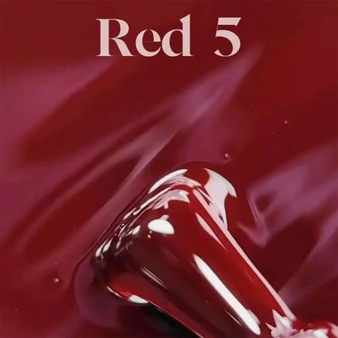 Набор SAGA гель-лаков Love Red 5 шт (2000995535530) - Фото №7