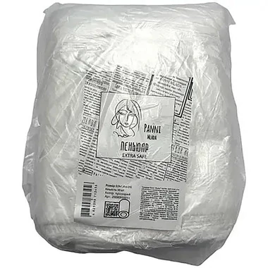 Пеньюар Panni Mlada EXTRA SAFE 0,9х1,4 м из полиэтилена прозрачный 50 шт/пач (20090930011) - Фото №2