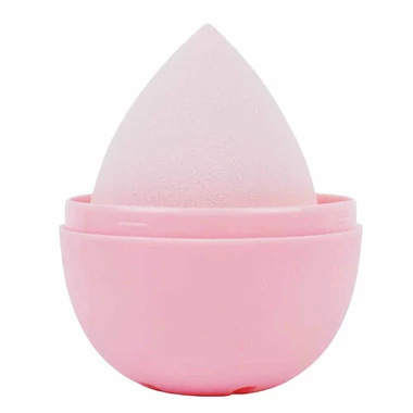 Спонж Капля в футляре для хранения розовый (Л-258) - Фото №2
