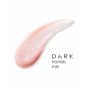 Полигель Dark Polygel 5 Natural pink 30 мл (в тюбике) (DPG0530t) - Фото №2