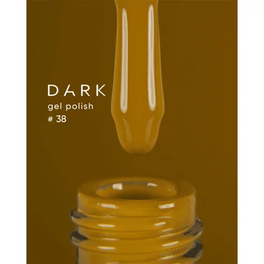 Гель-лак Dark №038 горчично-медовый 10 мл (DGP3810) - Фото №3