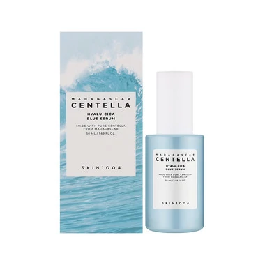 Сыворотка SKIN1004 для лица увлажняющая Madagascar Centella Hyalu-Cica Blue Serum 50 мл - Фото №2