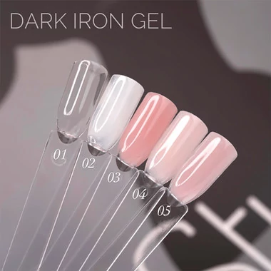 Гель-желе Dark Iron Gel №02 молочный (более густой) 15 мл (DIG0215) - Фото №3