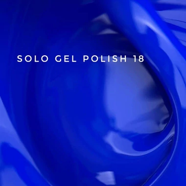 Гель-лак Touch Solo №18 синий (однофазный) 9 мл (2230000027488) - Фото №2
