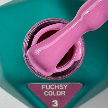 Гель-лак Victoria Avdeeva Fuchsy Color №03 классический розово-фуксийный 12 мл (28009061) - Фото №2