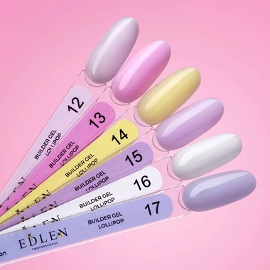 Гель для наращивания Edlen Builder gel Lollipop №15 15 мл (4000361119) - Фото №3