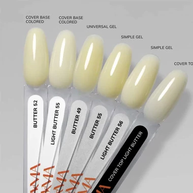 Гель для наращивания GA&MA Simple gel №055 Butter 15  мл (7703347) - Фото №2