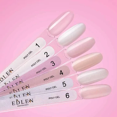 Полигель Edlen Poly gel №05 молочный, микроблеск 15 мл (4000410119) - Фото №3