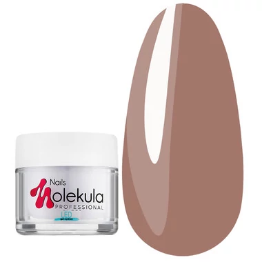 Гель для наращивания MOLEKULA LED Gel №13 Cover lignt бежево-розовый  15 мл (LG1513) - Фото №2