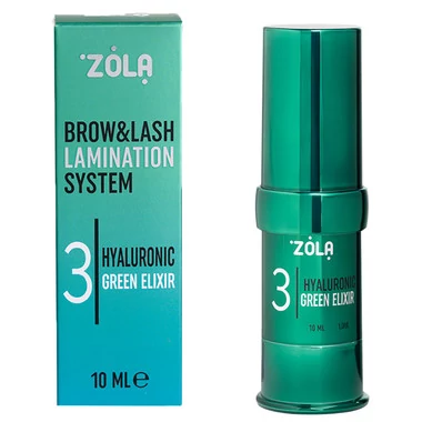 Состав ZOLA для ламинирования Hyaluronic Green Elixir  03 10 мл (05745) - Фото №2