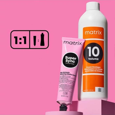 Тонер MATRIX Супер Синк Экстра Пре-Бондед на щелочной основе для окрашивания волос тон-в-тон без содержания аммиака 8NNG 90 мл (3474637317584) - Фото №3