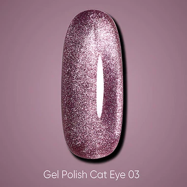Гель-лак Dark №03 Cat Eye 10 мл (DCateye0310) - Фото №3