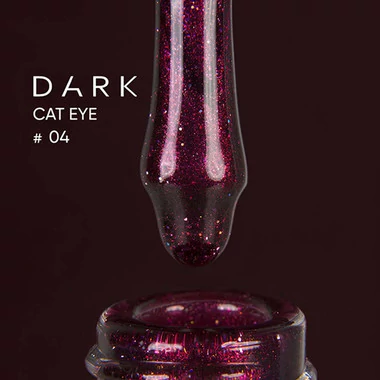 Гель-лак Dark №04 Cat Eye 10 мл (DCateye0410) - Фото №3