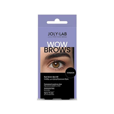 Набор JOLYLAB  для окрашивания бровей WOW brows 1.0 - Фото №2