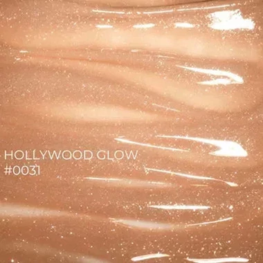 Гель DNKa Builder Gel №0031 Hollywood Glow бежевый светоотражающий 30 мл (BGD0031) - Фото №2