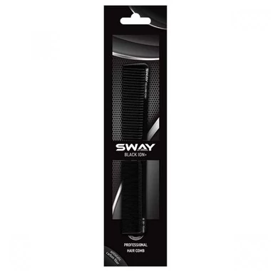 Комбинированный гребень Sway Black Ion+ 108 (131 108) - Фото №2