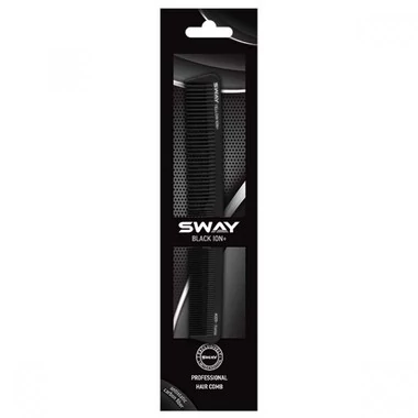 Малый комбинированный гребень Sway Black Ion+ 109 (131 109) - Фото №2