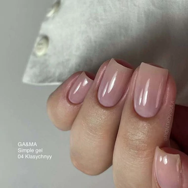 Гель для наращивания GA&MA Simple gel №004 Классический 30 мл (7702941) - Фото №2
