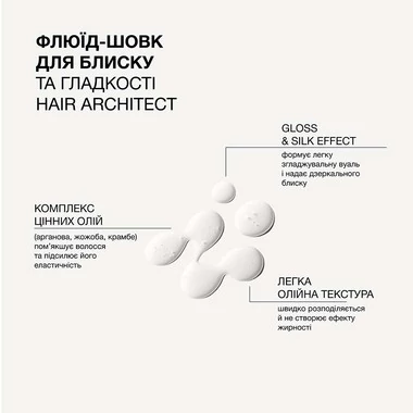 Флюїд Triology Hair Architect Silk Fluid для блиску та гладкості волосся 30 мл (2387) - Фото №3