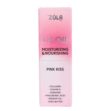 ZOLA Олія для губ Pink Kiss напівпрозора яскраво-рожева 7 мл (05779) - Фото №2