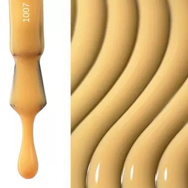 Гель-лак MOON FULL Color Gel Polish №CG1007 желтый 9 мл (5905123028137) - Фото №2