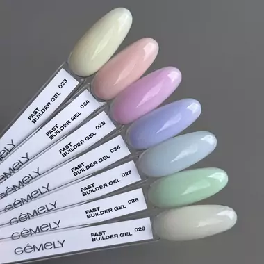 Гель для наращивания GEMELY Fast Builder Gel №025 розовый 30 мл (7704463) - Фото №4