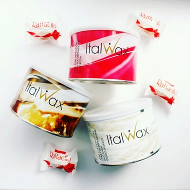 Теплый воск в банке ITALWAX роза 400 г (8032835161047) - Фото №2