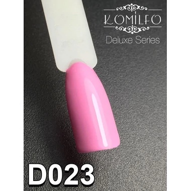 Гель-лак KOMILFO Deluxe Series №D023 розовая гвоздика 8 мл (111023) - Фото №2