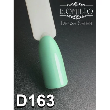Гель-лак KOMILFO Deluxe Series №D163 мятно-салатовый 8 мл (111163) - Фото №2