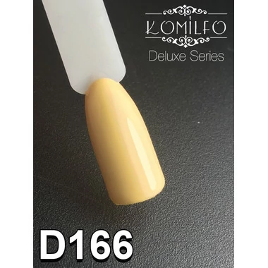 Гель-лак KOMILFO Deluxe Series №D166 темно-желтый 8 мл (111166) - Фото №2