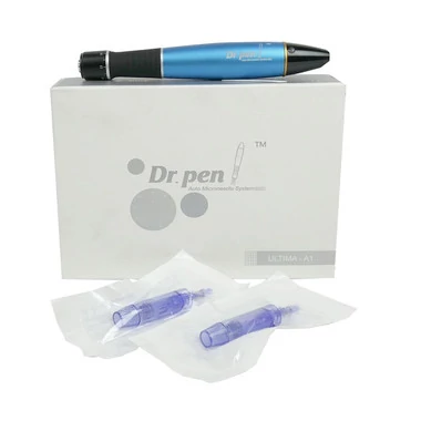 Дермапен DR PEN Ultima А1W чорний з синім - Фото №2