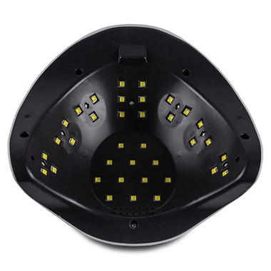 Лампа для маникюра UV/LED Sunprof Sun BQ-5T 120 Вт, с ручкой черно-белый - Фото №3