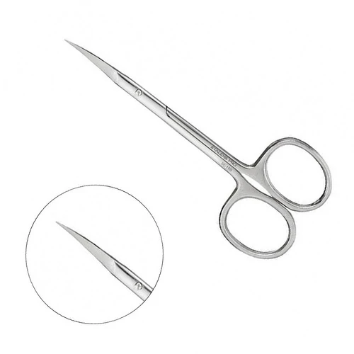 Ножницы профессиональные для кутикулы для левши EXPERT 11 TYPE 3 24 мм (SE-11/3) - Фото №1
