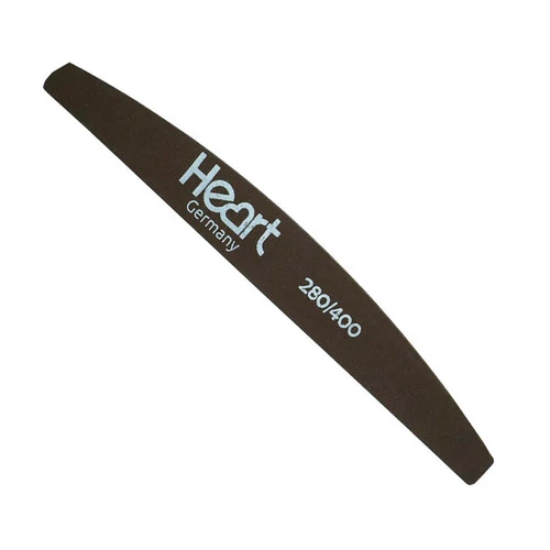 Пилка  HEART Half TITAN BROWN полукруг 280/400 грит
