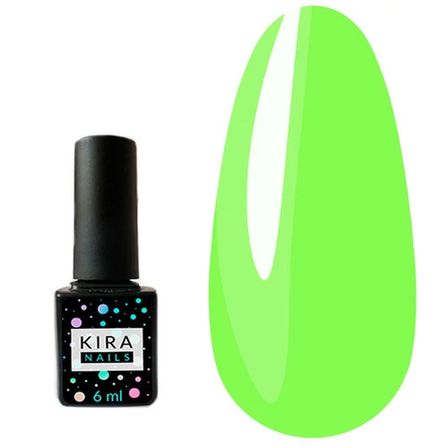 Гель-лак Kira Nails №076 светло-салатовый 6 мл (963076)