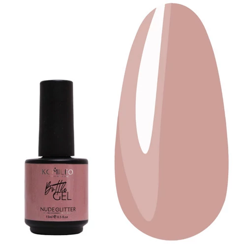 Гель для ногтей Komilfo Bottle Gel Nude 15 мл (980152) - Фото №1