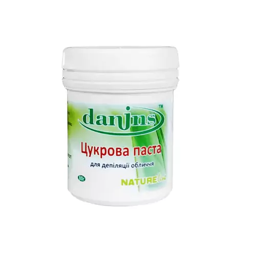 Сахарная паста для шугаринга Danins для депиляции лица мягкая 80 г