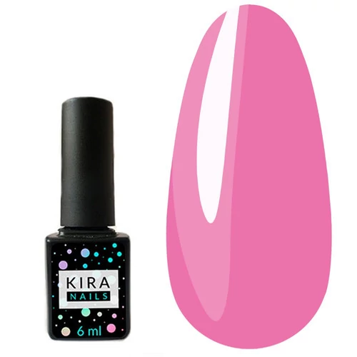 Гель-лак KIRA Nails Vitrage №V23 светлая фуксия 6 мл (456223) - Фото №1