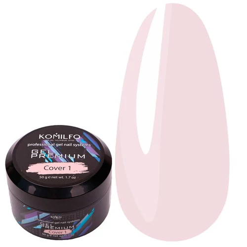 Komilfo Gel Premium Cover 1 лососевый, 50 г - Фото №1
