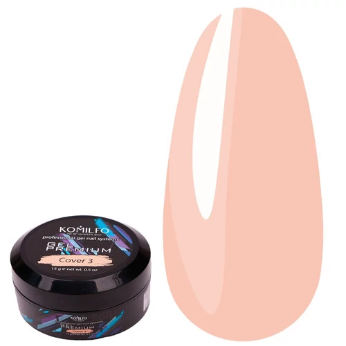 Komilfo Gel Premium Cover 3 оранжевый 15 г (876055) - Фото №1
