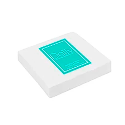 Салфетки одноразовые косметические Doily Aqua Absorb гладкие 20х20 50 шт (10059770110)