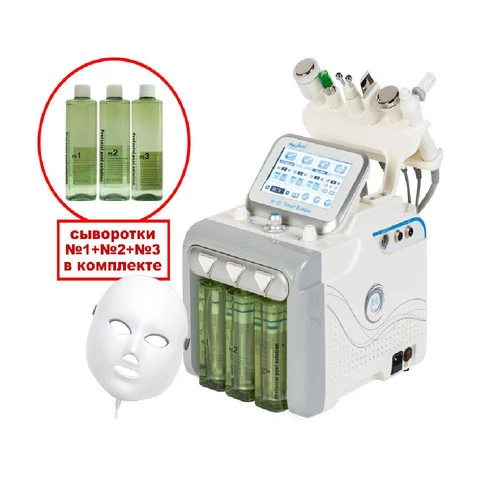 Аппарат для гидропилинга AquaFacial 8-в-1 с LED-маской мод. 254 ™ Beauty Service - Фото №2
