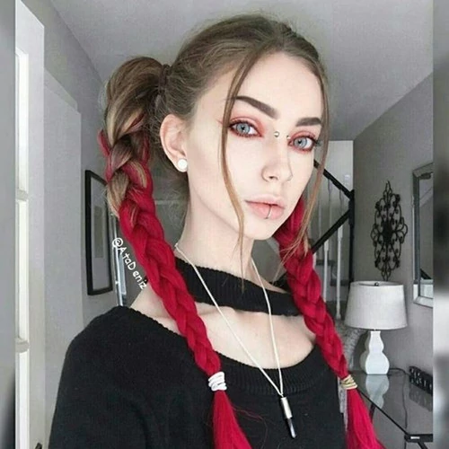 Бордовые канекалоны