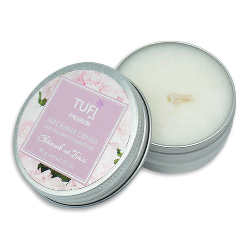 Массажная Spa-свеча для рук TUFI profi Рассвет на Бали С Шиммером 30 г (0097221)